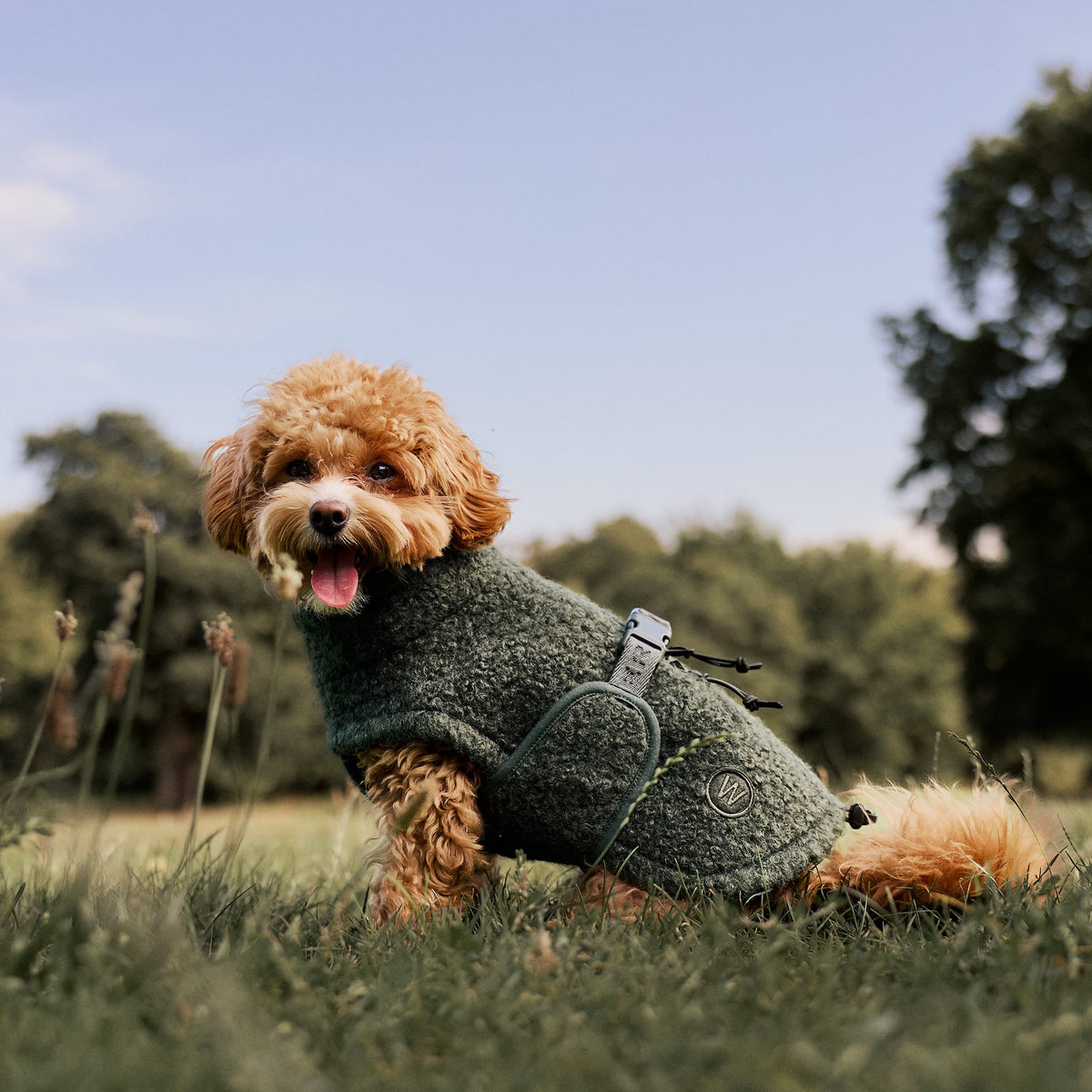 William Walker Gemütlicher Fleece Hundemantel Cozy