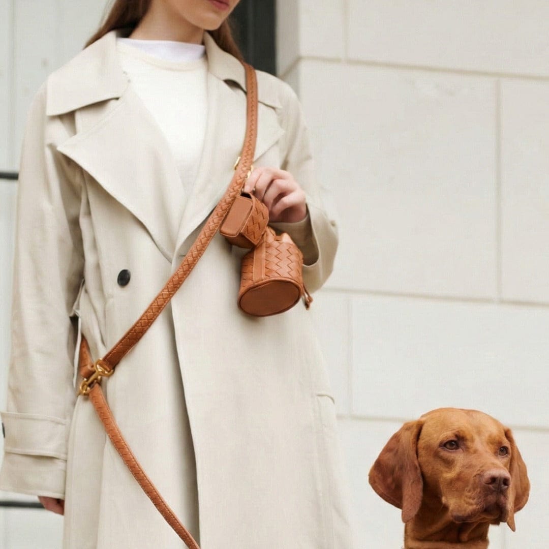 William Walker Poop bag dispenser Prestige Caramel