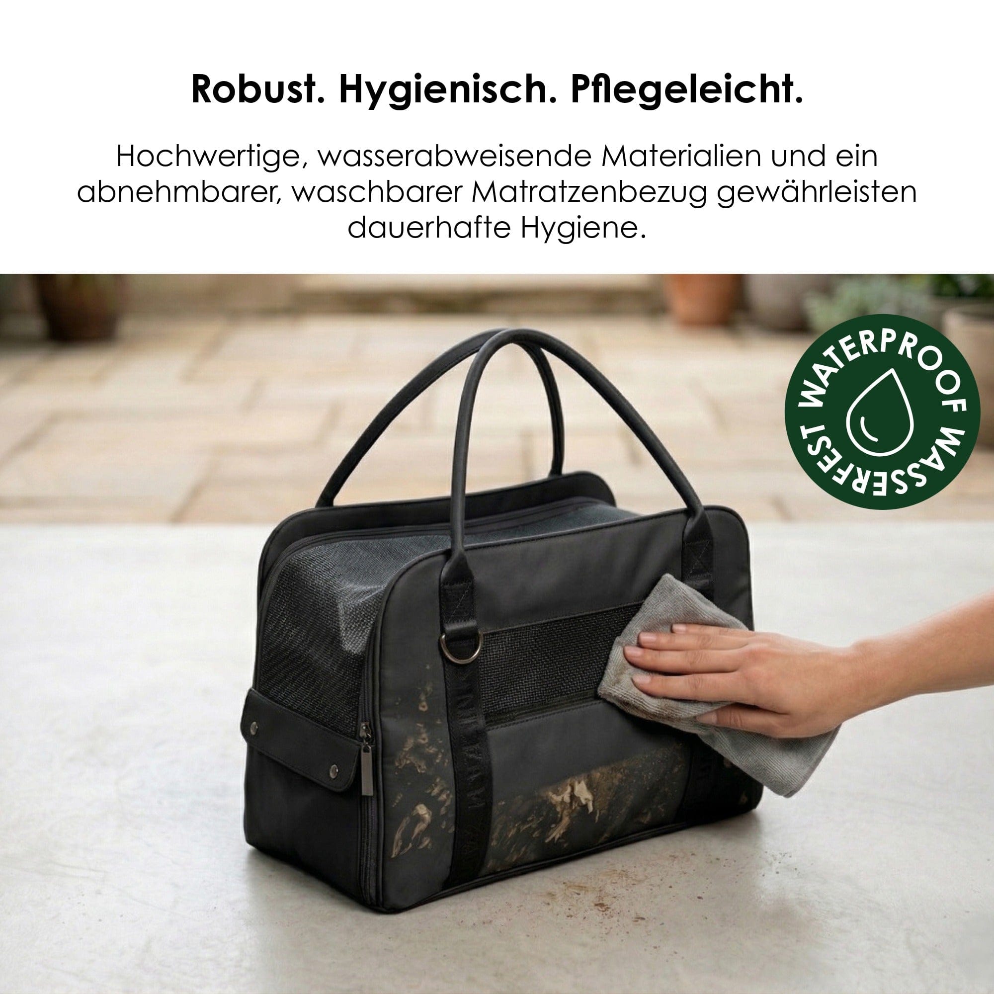 William Walker Hundetragetasche fürs Flugzeug Cloud Summit