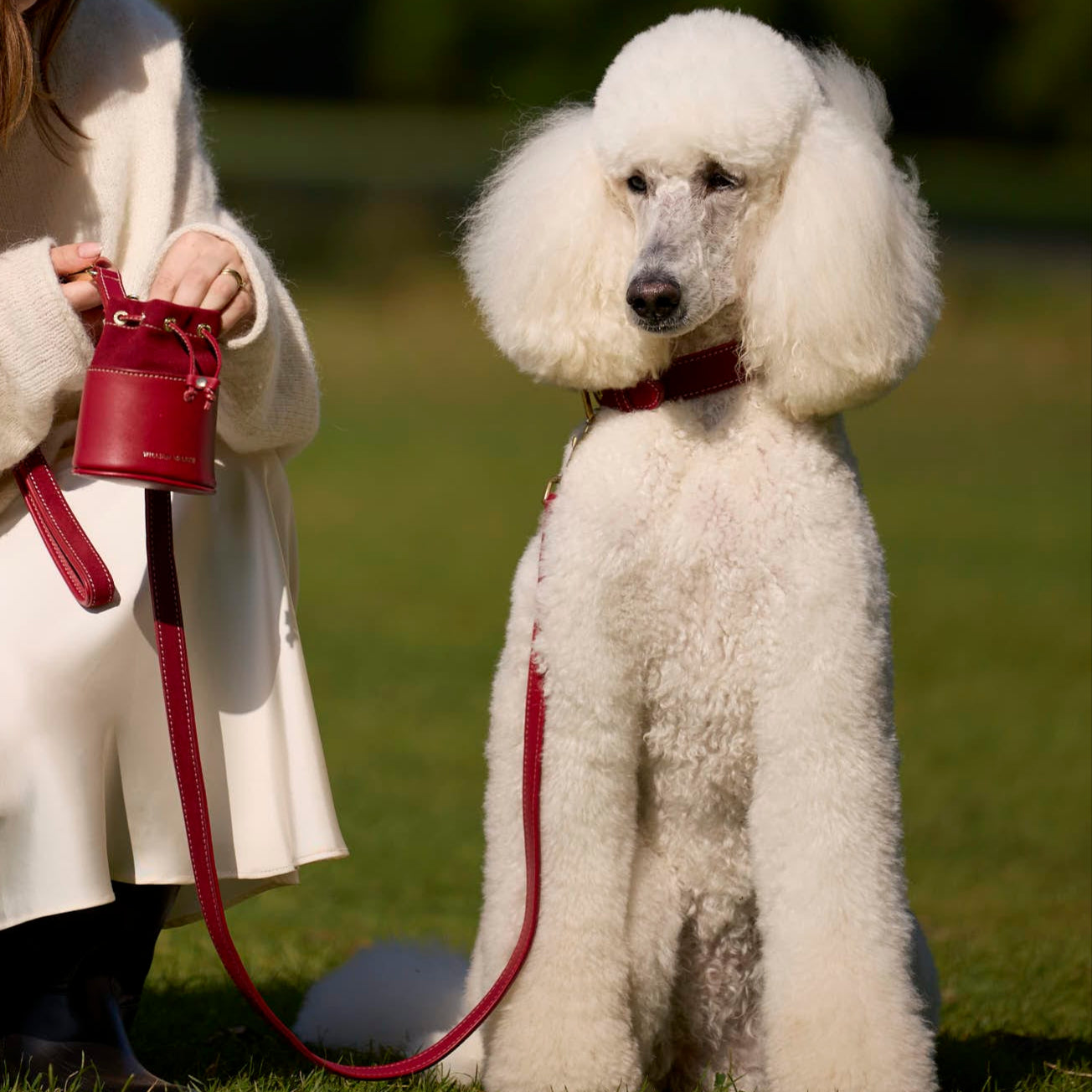 William Walker Leckerlibeutel Lambrusco (Bordeauxrot)
