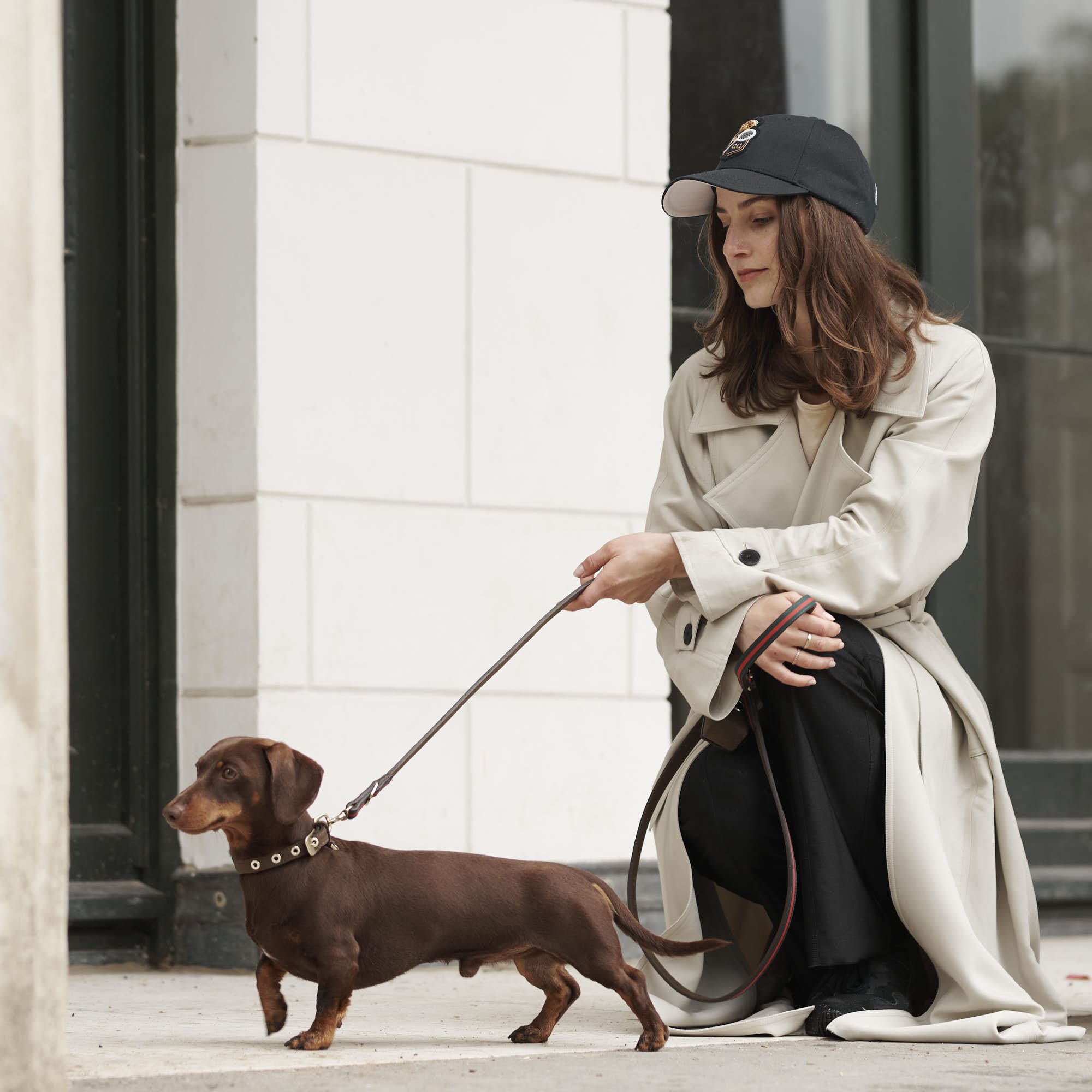 William Walker Leder Hundehalsband Florence // Limited