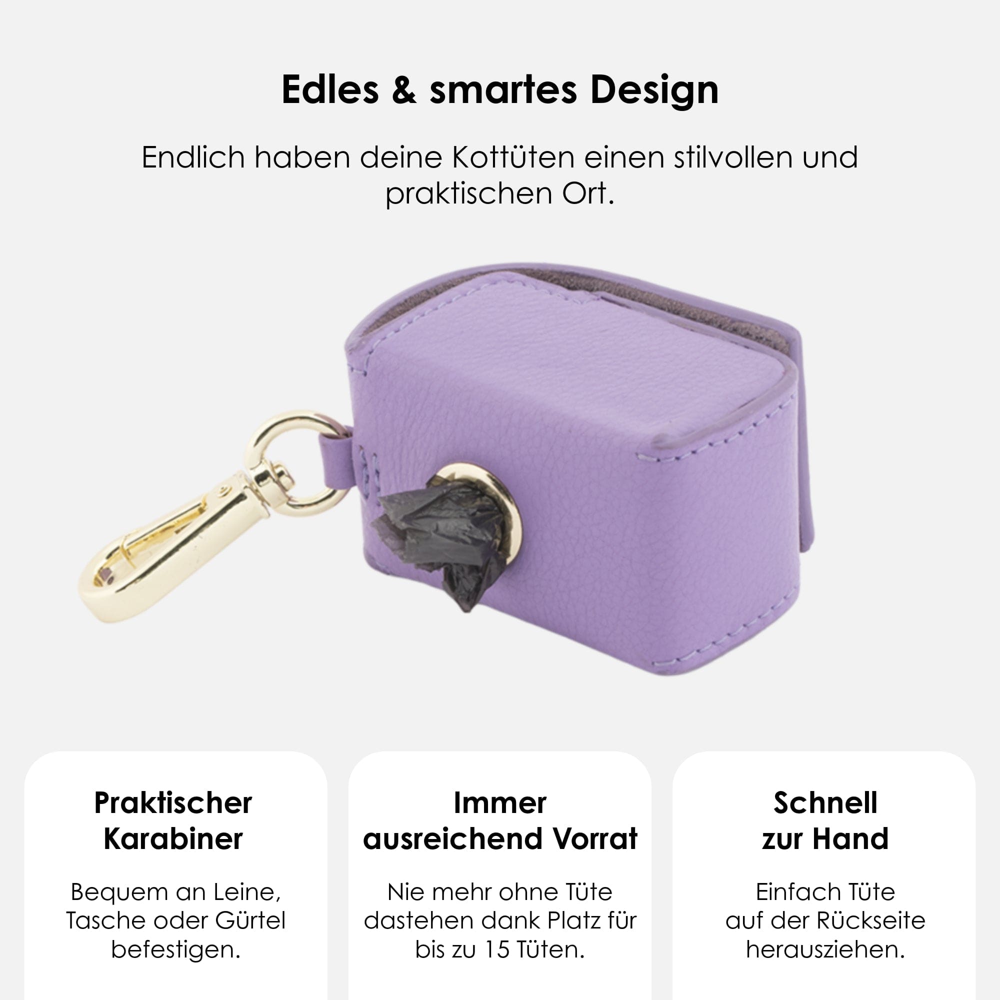 William Walker Kotbeutelspender Lavender (Lila)