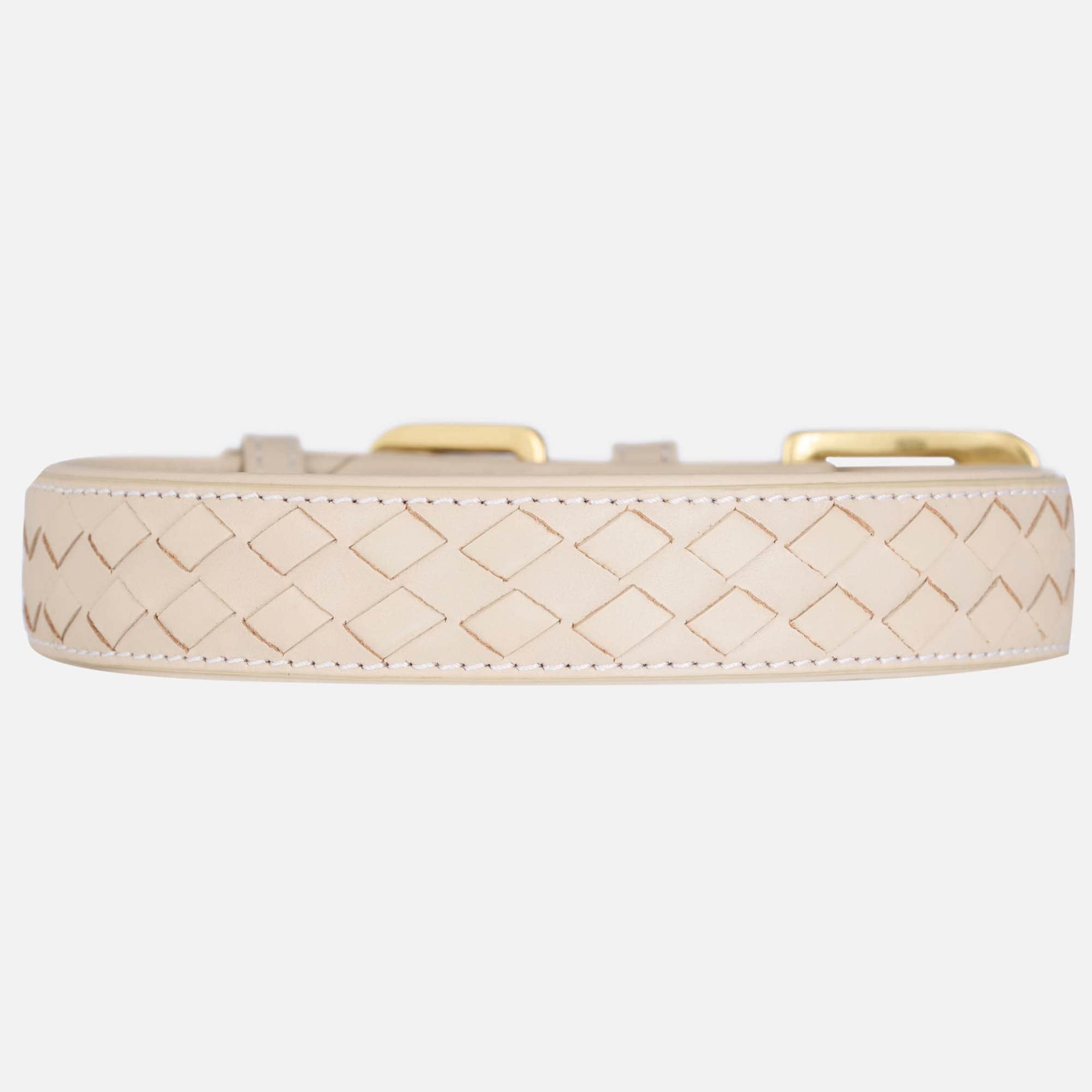 William Walker Leder Hundehalsband Prestige Almond