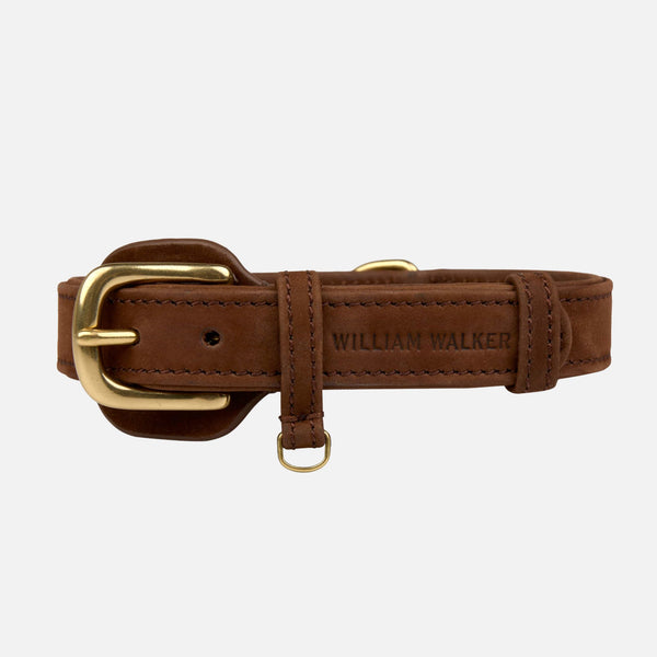 Dog Collar in Water-Resistant Nubuck Leather