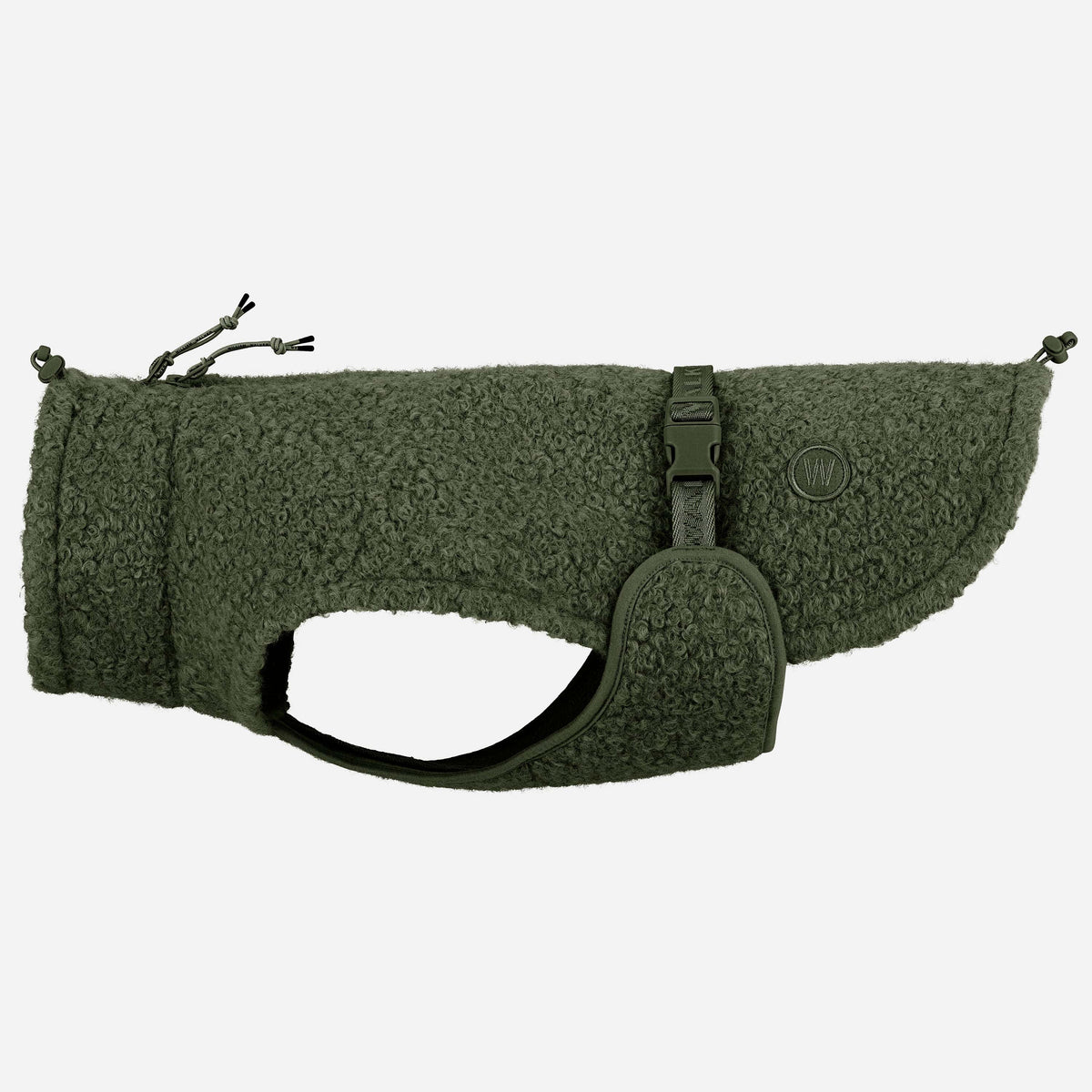 William Walker Cosy fleece dog coat Cozy for dachshunds Dark Moss / 2