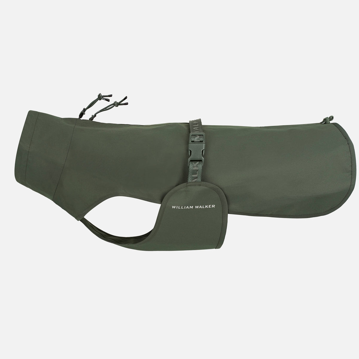 William Walker Waterproof raincoat for dachshunds Dark Moss / 2